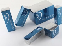 银卡纸韩国化妆品包装盒